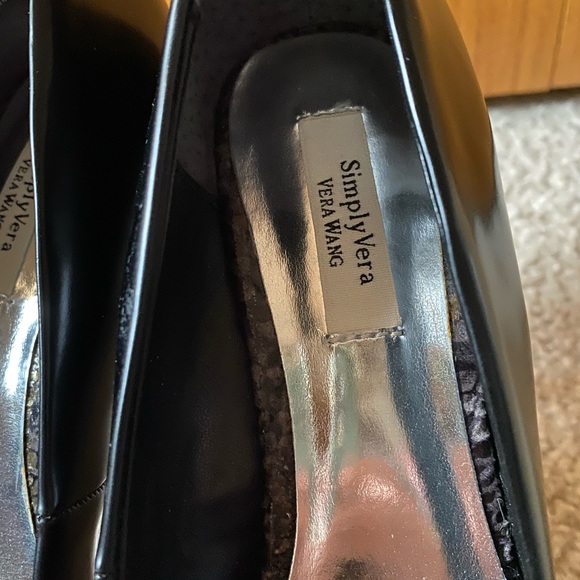 New Simply Vera Melrose platform pumps Sz 7.5 - Picture 4 of 5
